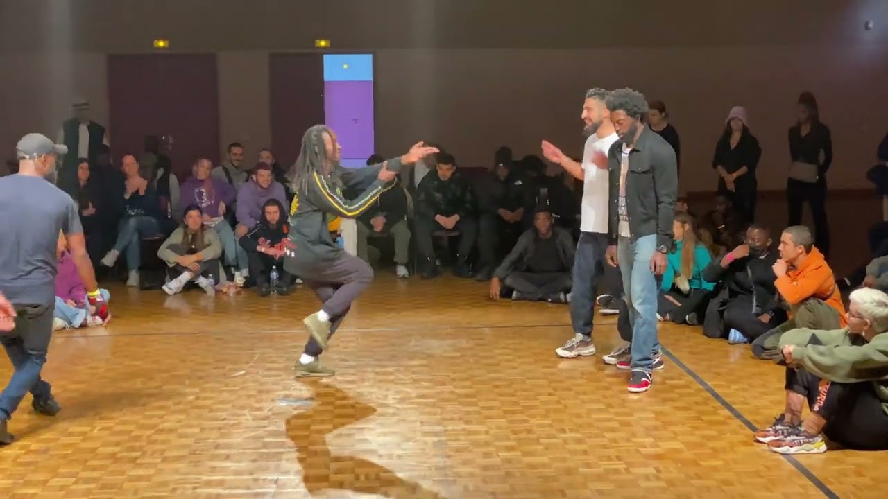 STARS DU CERCLE SAISON BATTLE / QUART DE FINALE HIP HOP - DYKENS DJYLO vs ALEJANDRO ROBBIE