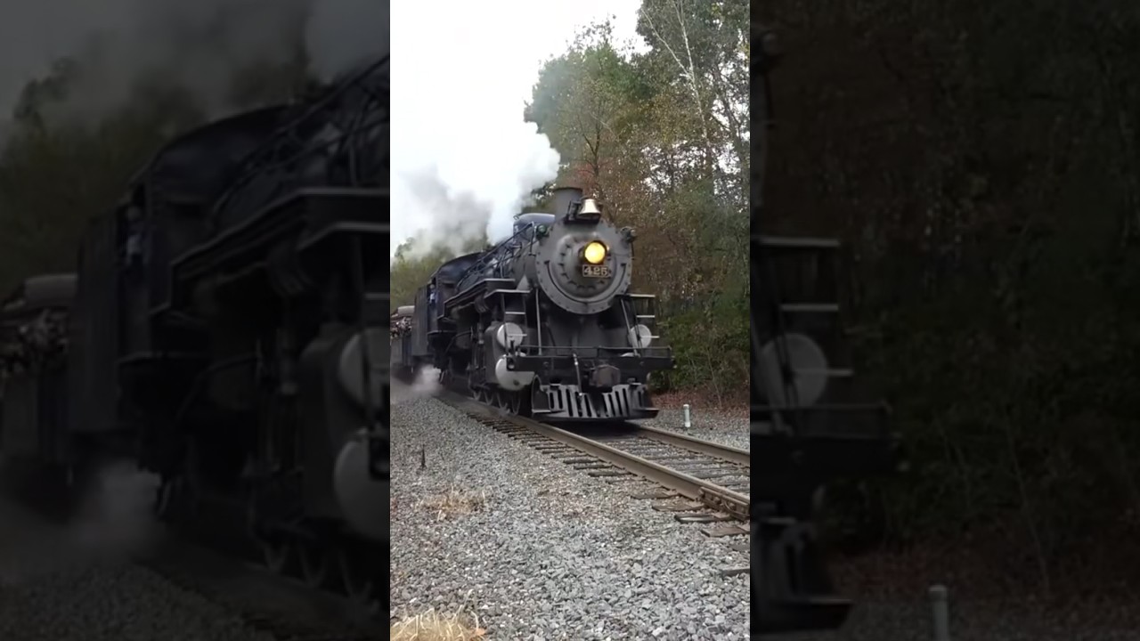 #RBMN425 #working #hard ! #steamtrain #steam #steamengine #railfanning #train