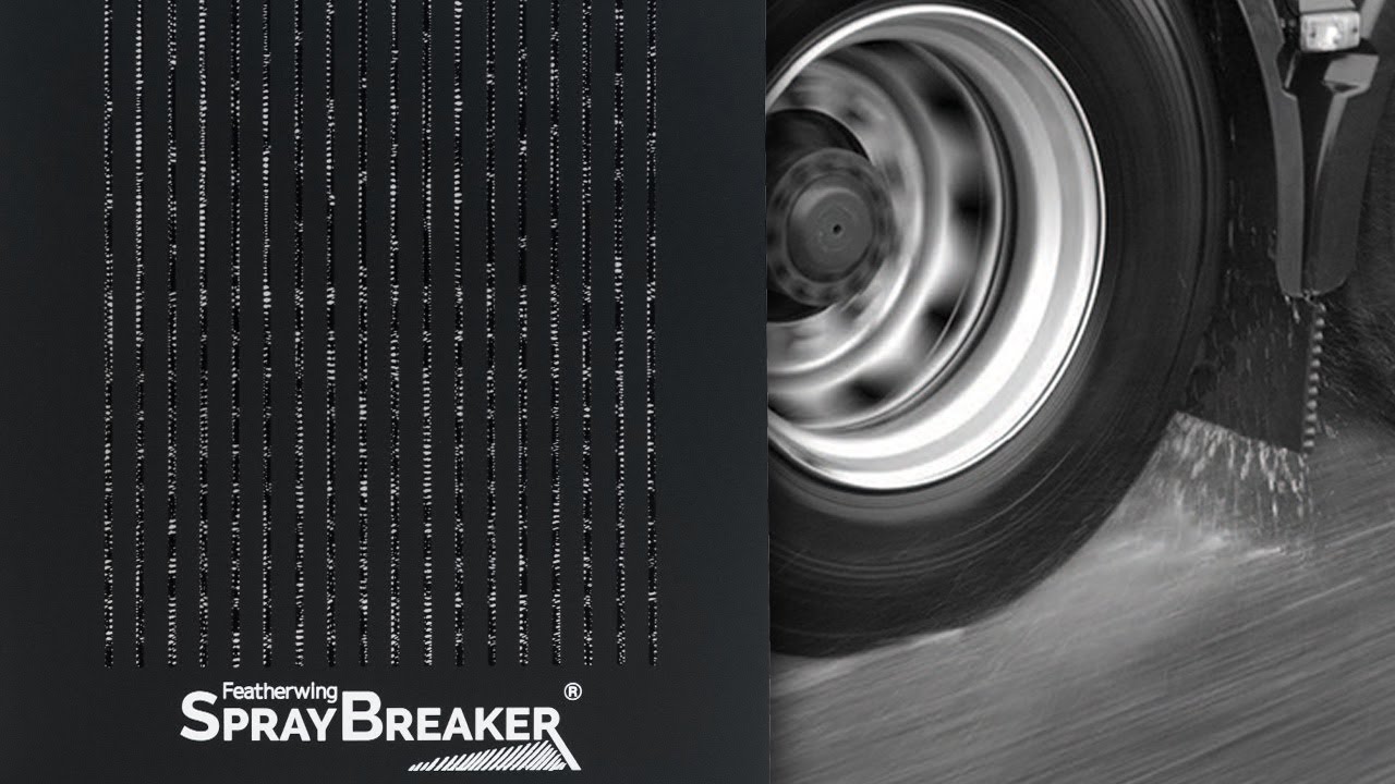 Aerodynamic SprayBreaker&trade; Mud Flaps