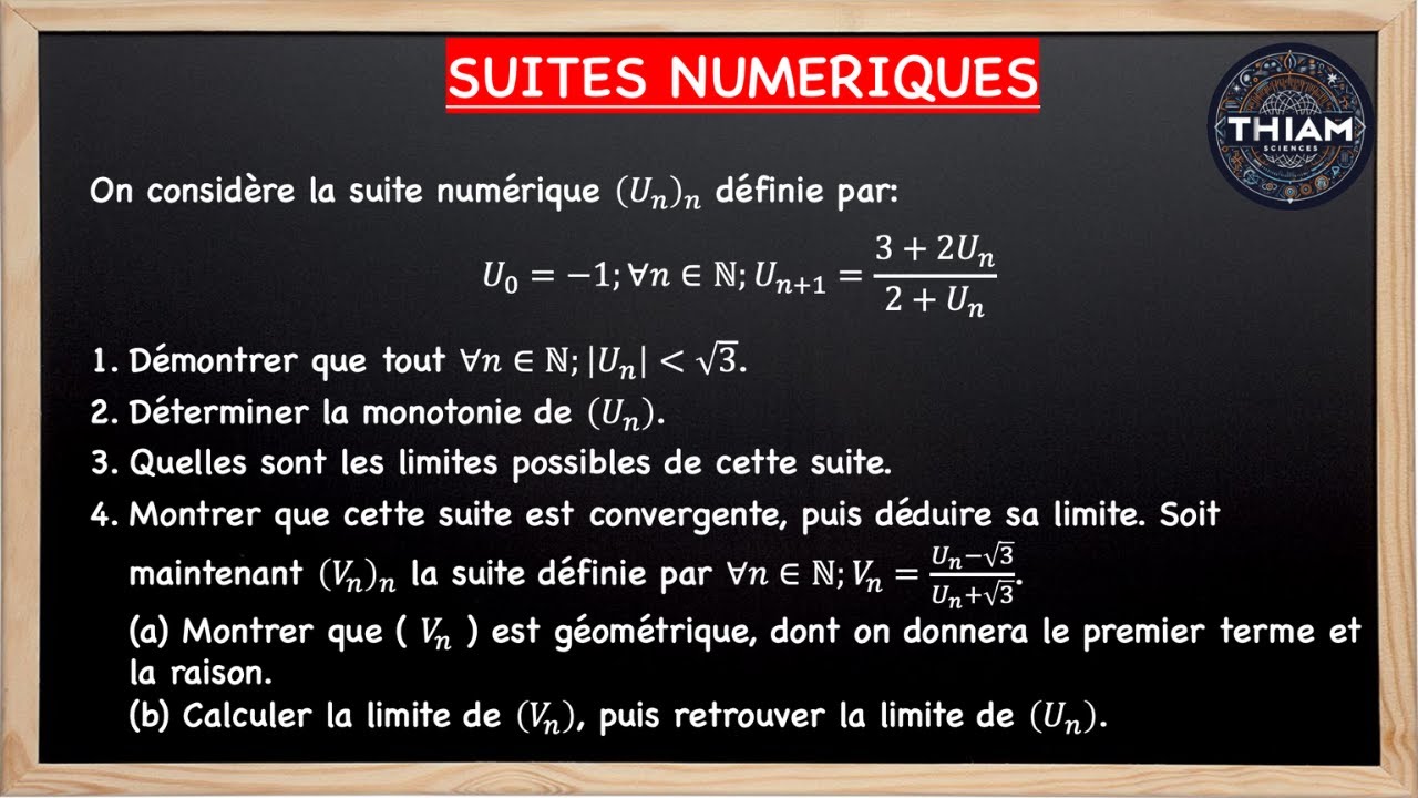 Correction Complète d'un Exercice de Suite Numérique 📚✍️