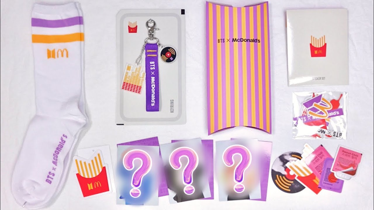 전세계를 휩쓸었던 BTS x McDonald's 콜라보 굿즈 도착! 과연 포토카드를 중복없이 뽑을 수 있을까요? [방탄소년단 맥도날드 언박싱 Mcdonalds Unboxing]