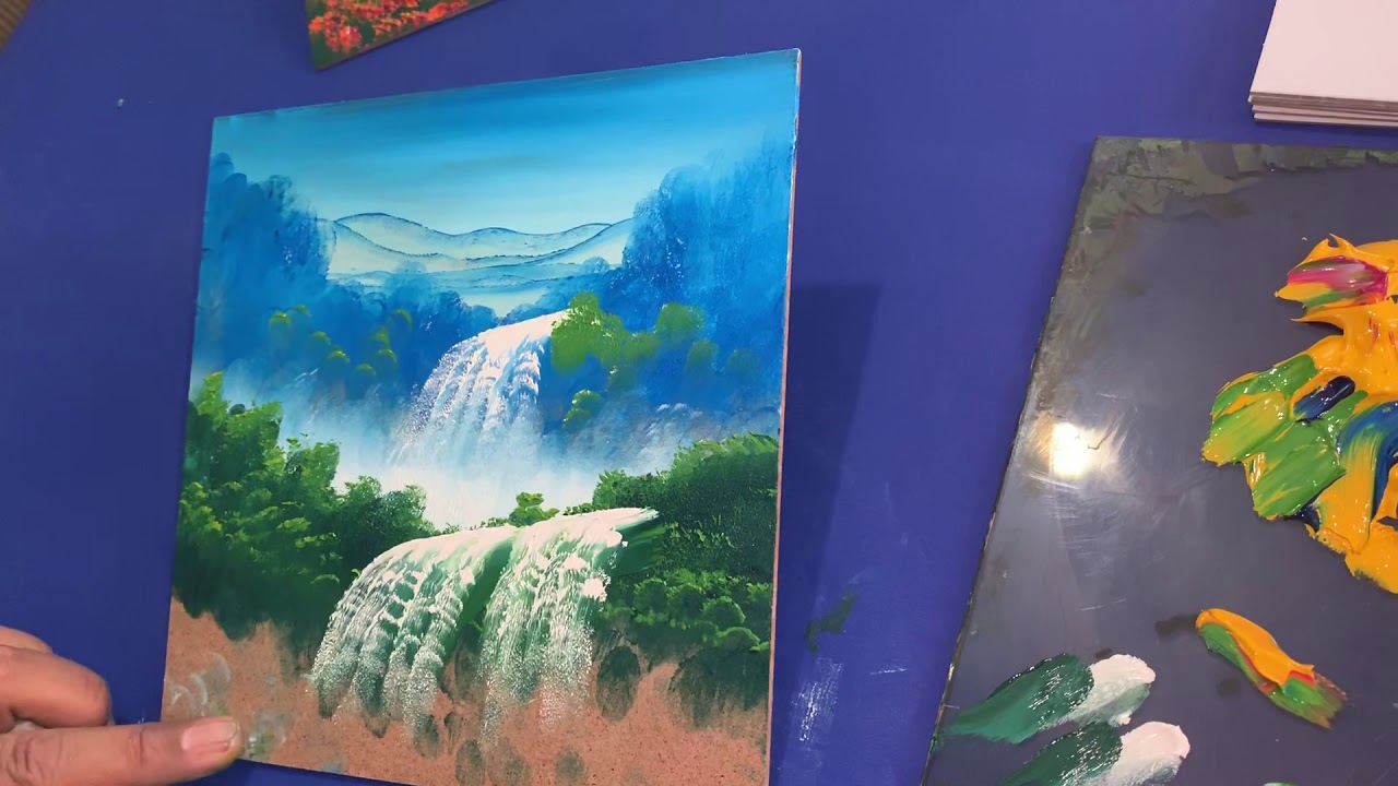 Video 14. Como pintar con los dedos, modelos (finger painting)