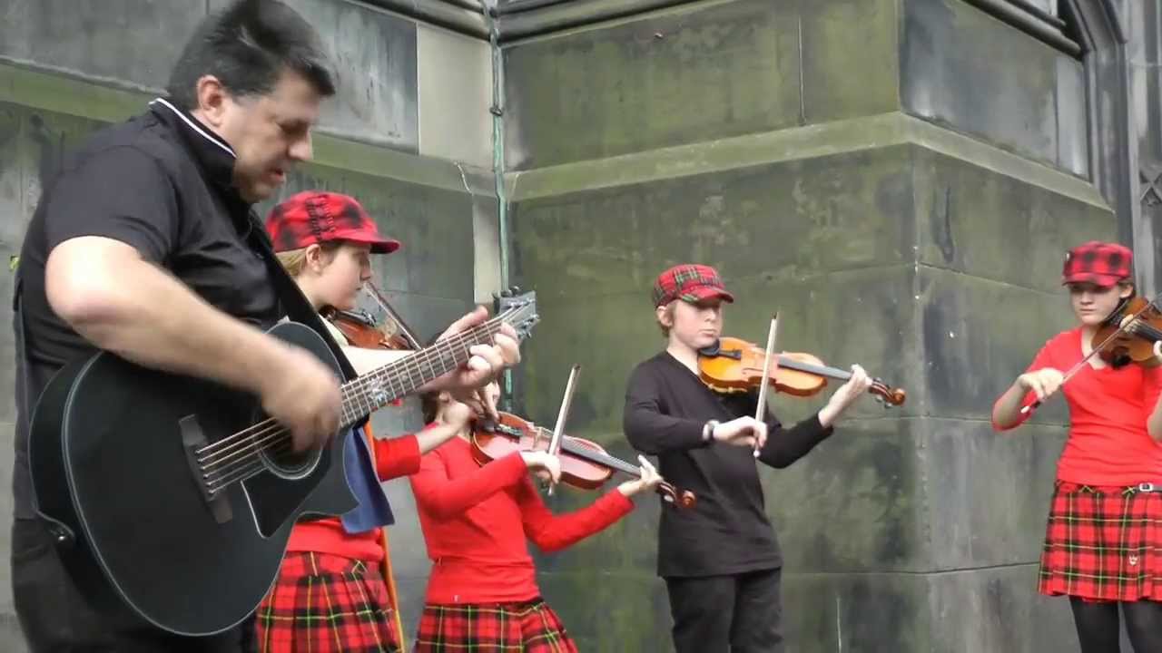 Pumpkin Juice Celtic Fiddling Kids at Edinburgh Fringe 2013