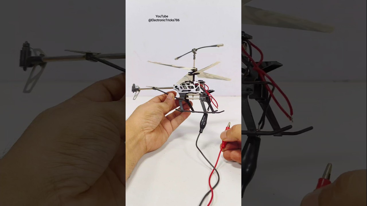 RC helicopter powered by Dc motor / remote control helicopter / repair remote helicopter / DC motor