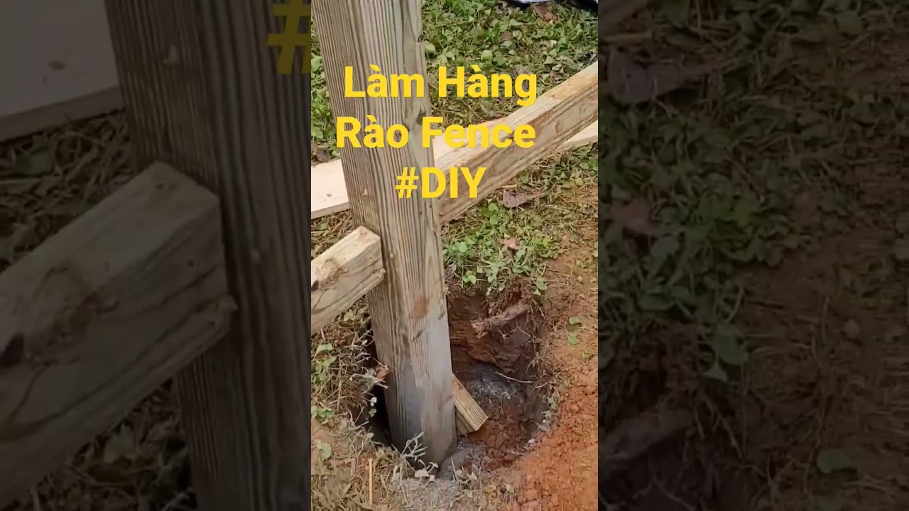 L&agrave;m C&aacute;i H&agrave;ng R&agrave;o #fence #DIY #cuocsongmydmv