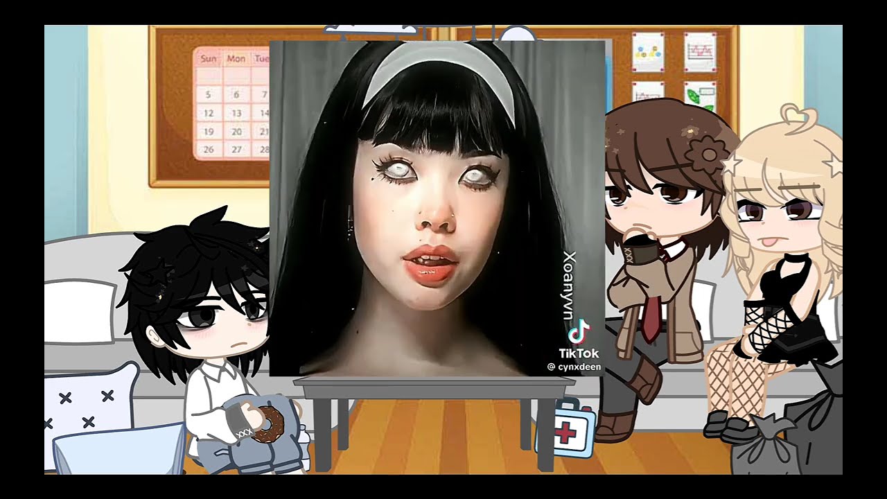 || Death Note characters react to F!y/n as Tomie || (Read description!!!) •No Thumbnail• •Og•