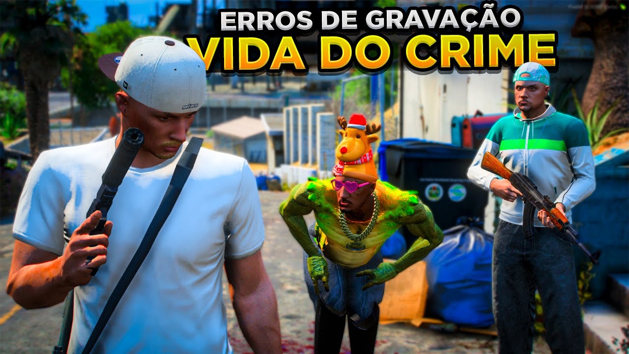 GTA V: ERROS DE GRAVAÇÃO MAIS ENGRAÇADO DO VIDA DO CRIME! 🤣🤣 | #03