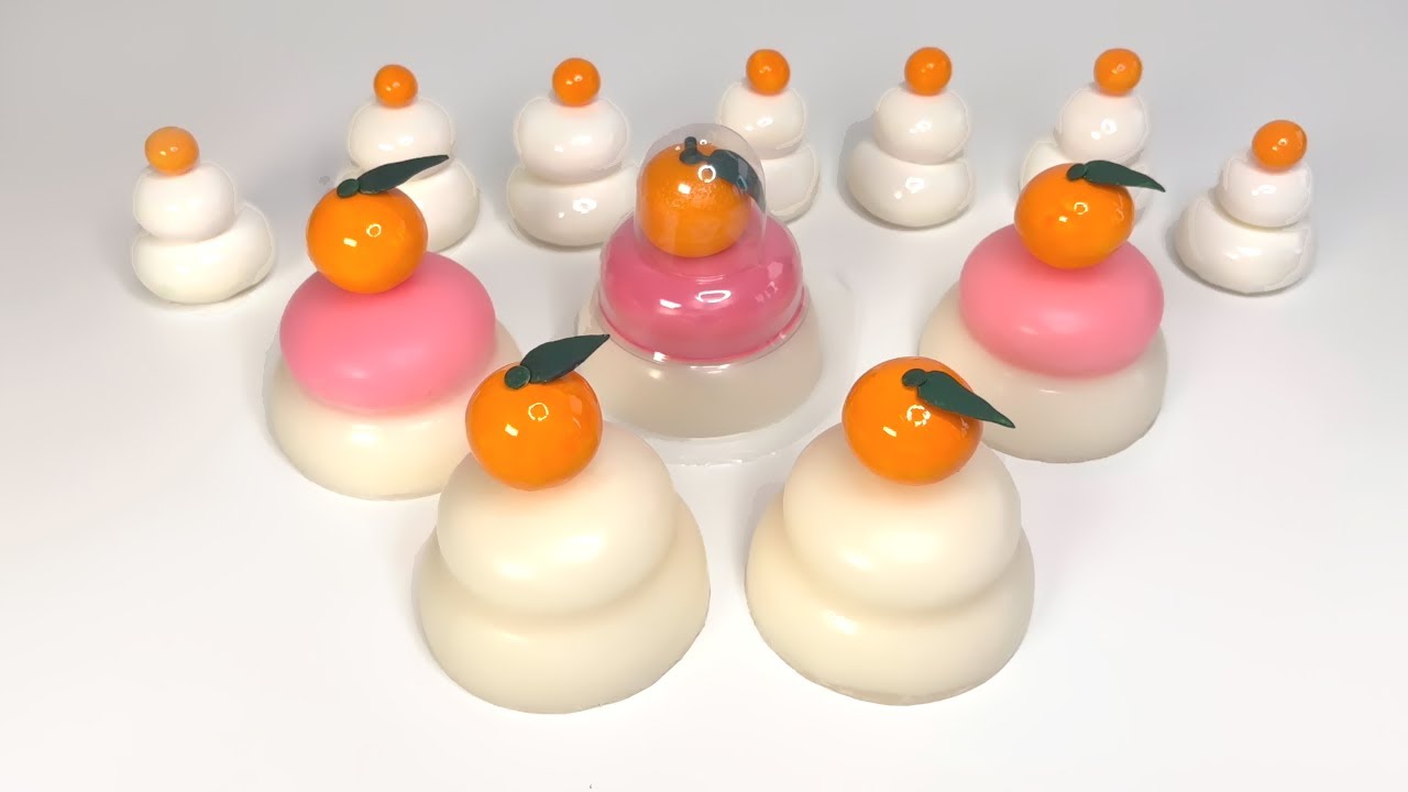 【鏡開き】パキパキ鏡もち🍊 Crunchy Kagami Mochi🍊シックスライム/バブル音
