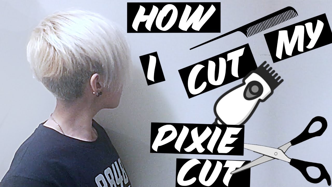How I Cut My Own Hair | Girl With Short Hair