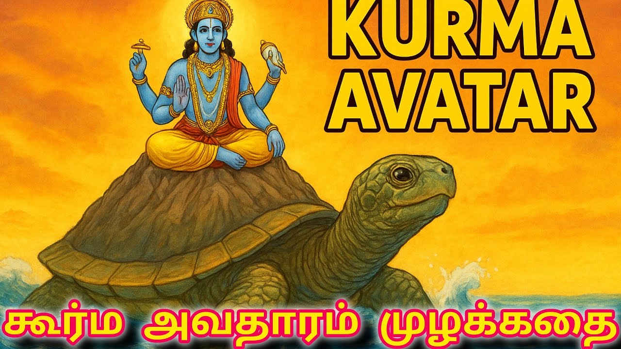 கூர்ம அவதாரம் – விஷ்ணுவின் இரண்டாவது அவதாரத்தின் அதிசய கதை | Kurma Avatar Full Story in Tamil