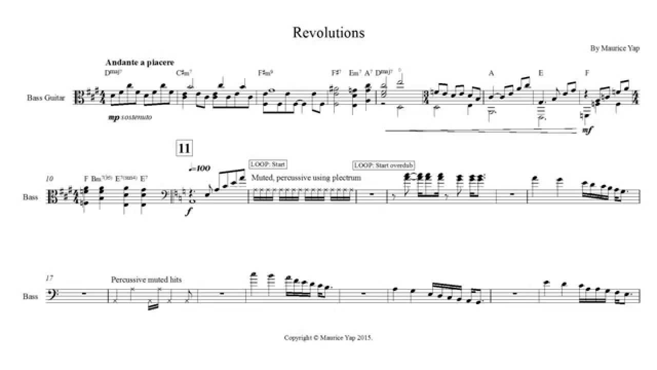 A-level Music Composition (Edexcel 2015): Revolutions