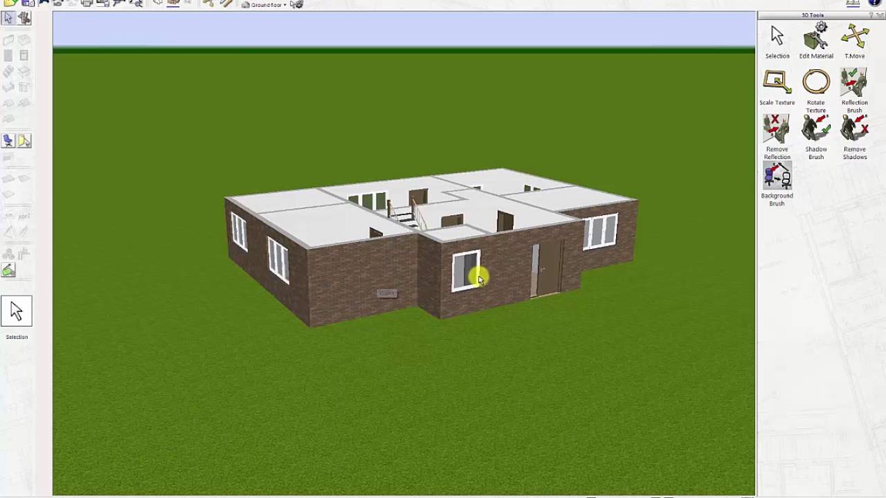 2 - Selection Tool : 3D Home Designer Software