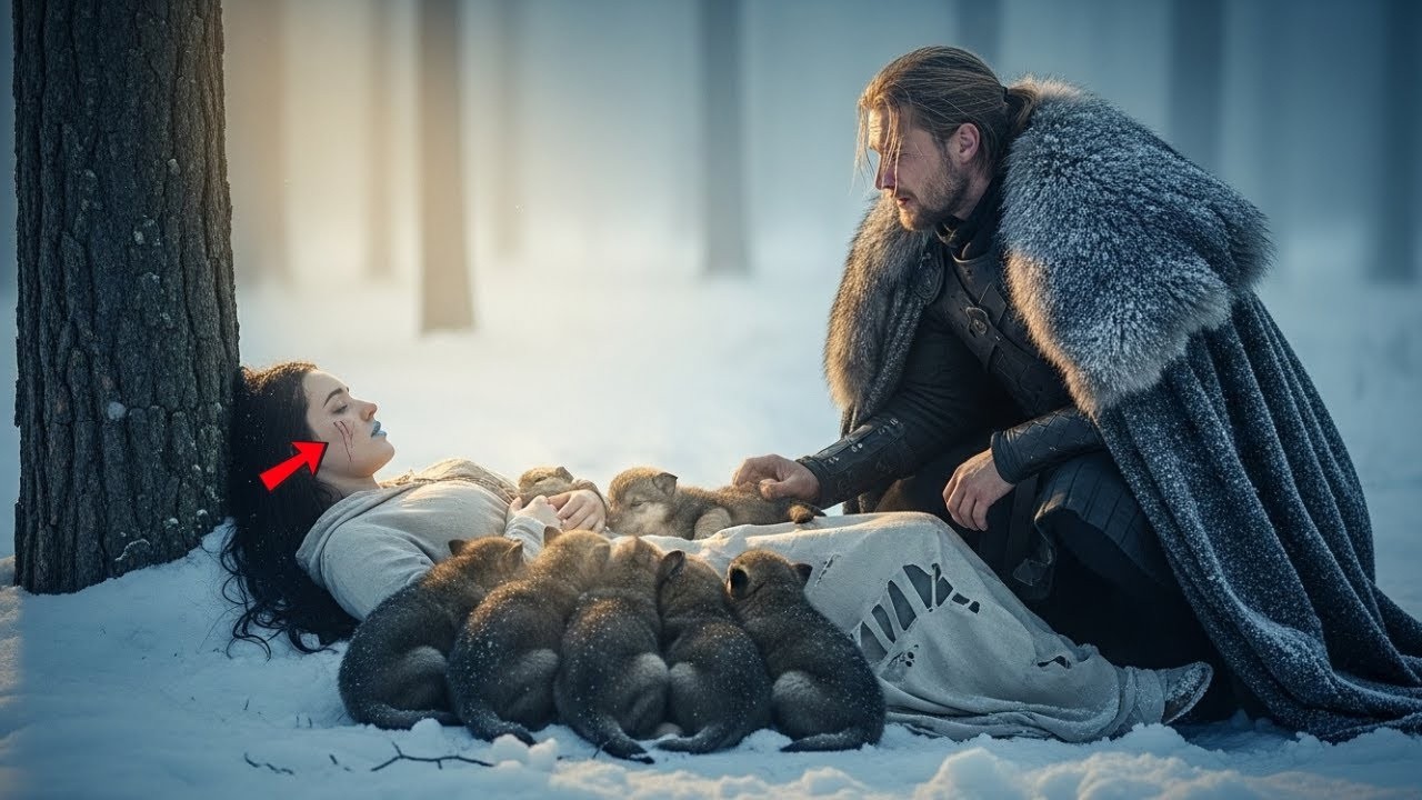 The Alpha King Found His Rival's Luna Frozen in the Snow — Surrounded by His Pups
