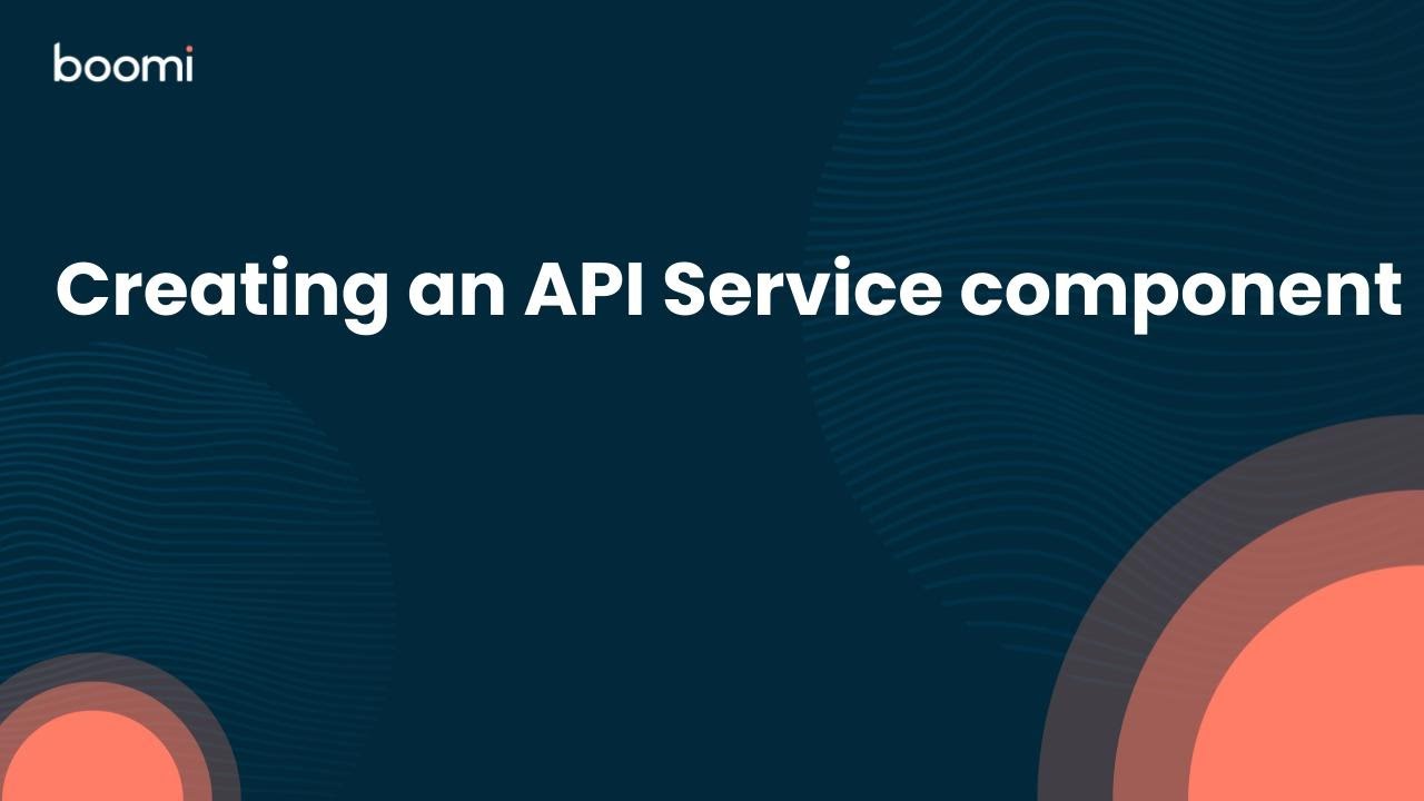 Creating an API Service component