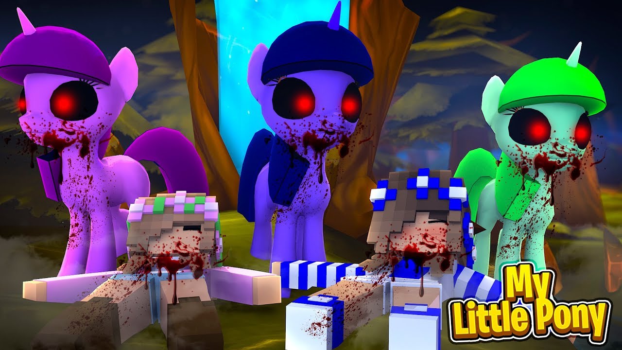 .EXE MY LITTLE PONIES TAKE OVER THE CASTLE! w/Little Carly (Minecraft Roleplay).