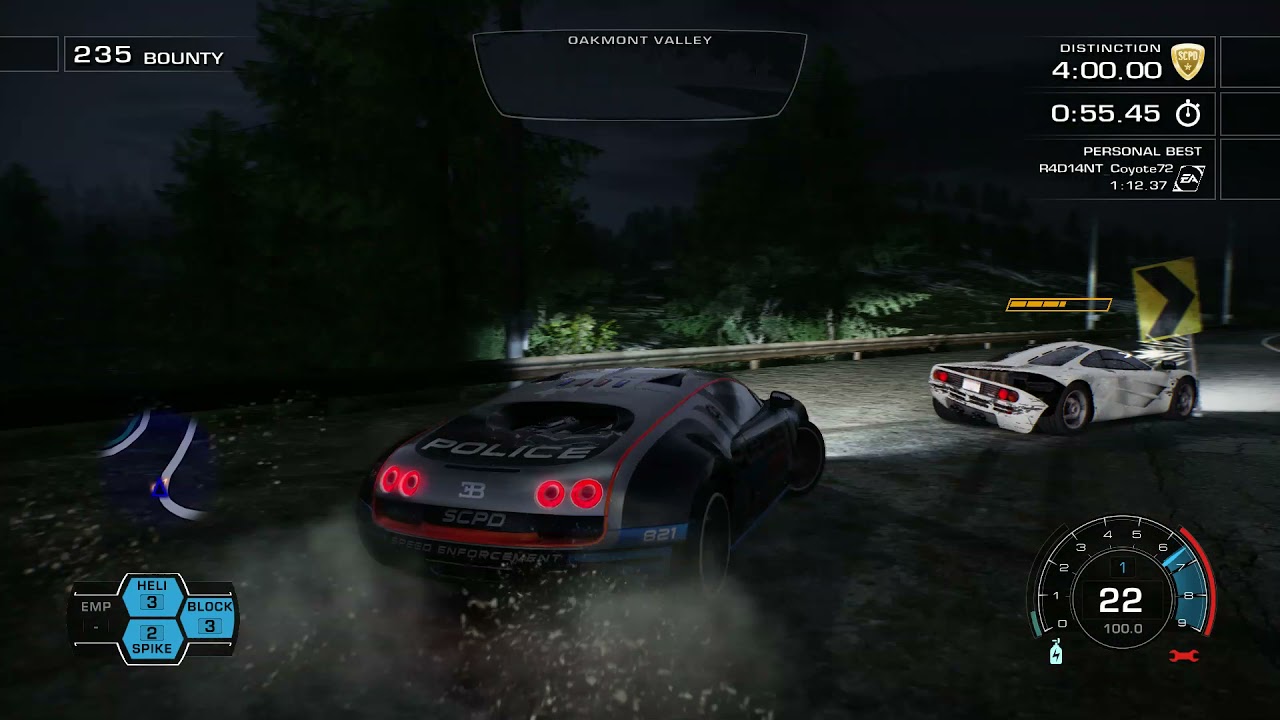 Need For Speed Hot Pursuit Remastered/Natural Selection with Bugatti Veyron 16.4 SuperSport