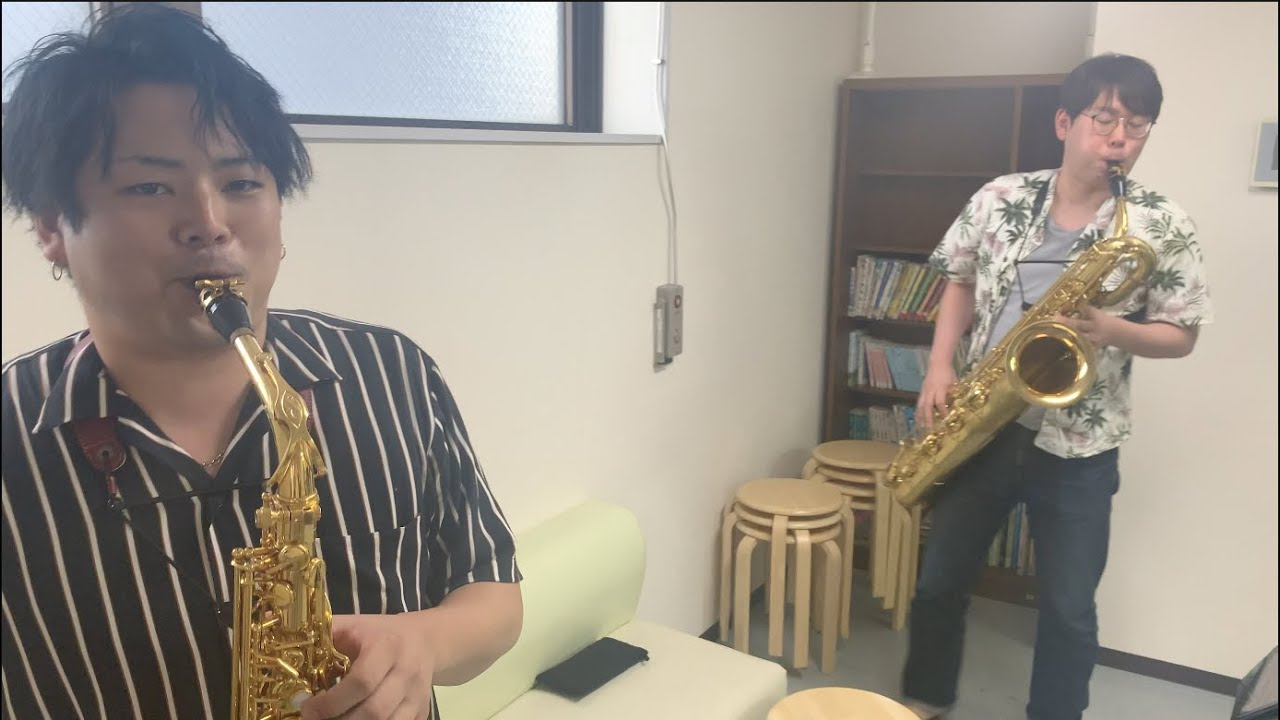 サックスでポケモンなどを吹く人たち