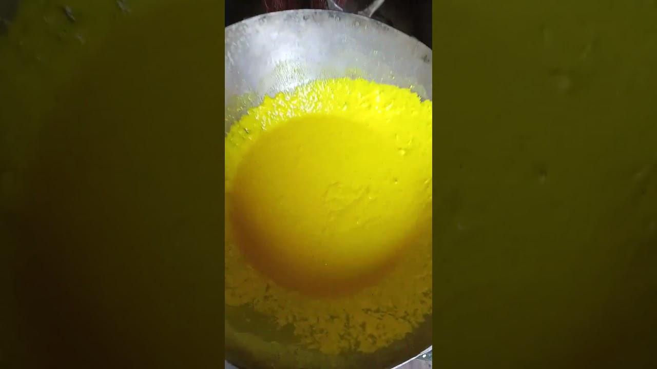 ਭੋਲੇ ਦੇ ਹੋਟਲ ਤੇ ਭੁਜੀਆ ਬਦਾਣਾ ਬਣਾਉਣ ਦਾ process 