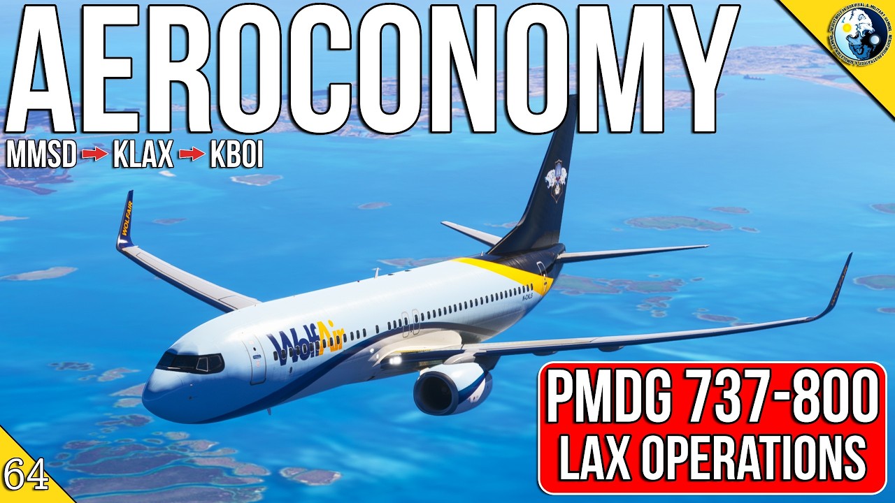 🔴LIVE🔴 Virtual Airline Flights | Flying the PMDG 737-800 on Aeroconomy