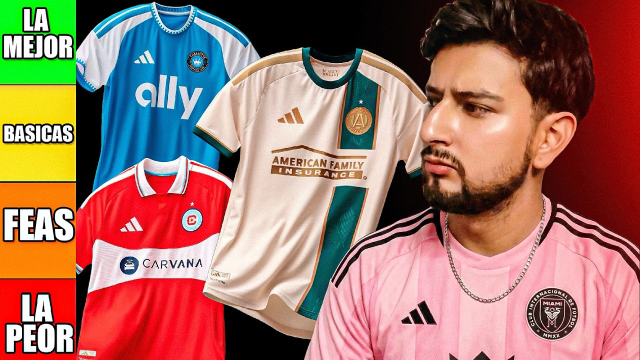 La MEJOR y PEOR camiseta de la MLS  - TIERLIST