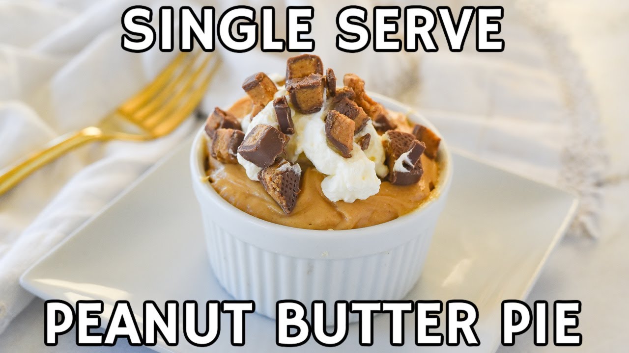 Peanut Butter Pie for ONE The Secret to a Perfect Single Serve