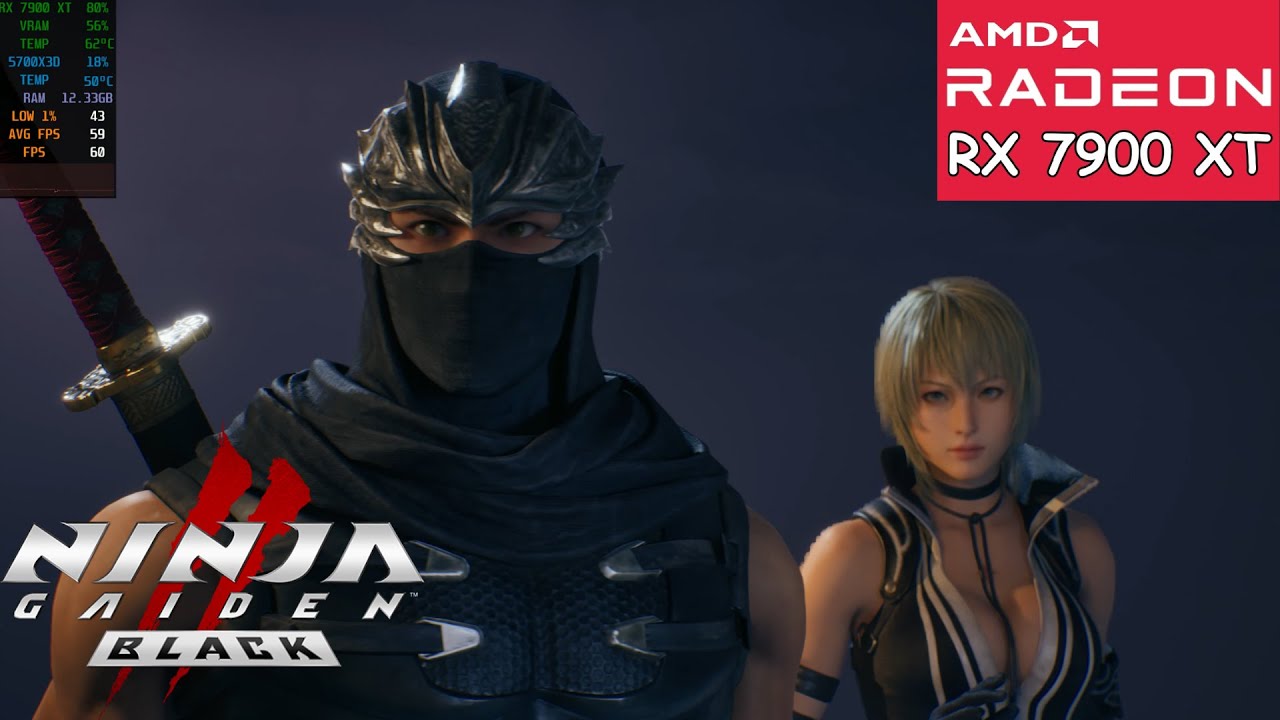 NINJA GAIDEN 2 Black Gameplay | RX 7900 XT 20GB (4K - Ultra Settings - FSR ON)
