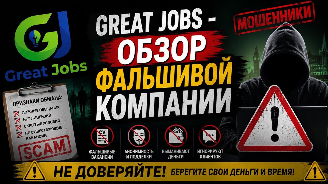 GREAT JOBS - ОБЗОР КОМПАНИИ