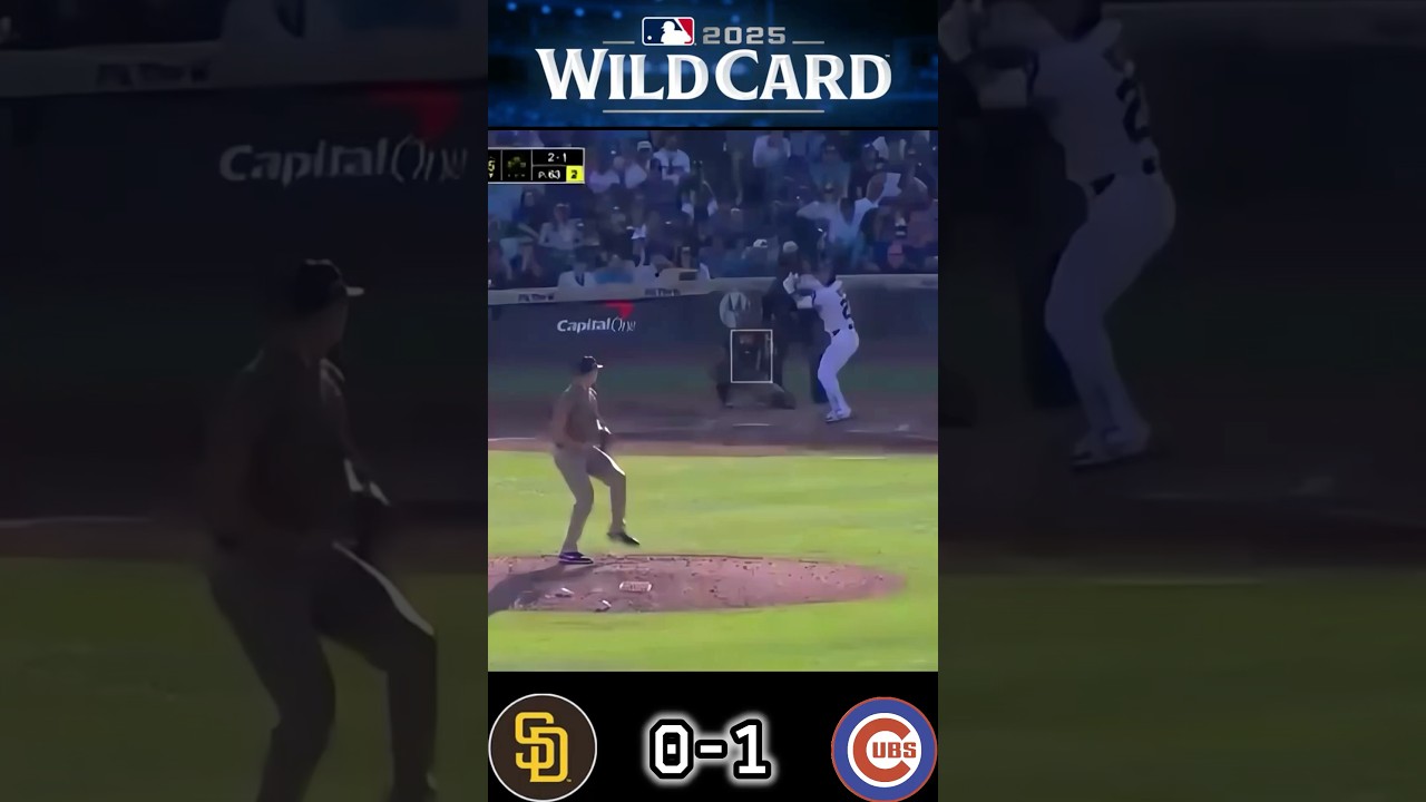 Back-2-Back Home Runs: Cubs Beat Padres