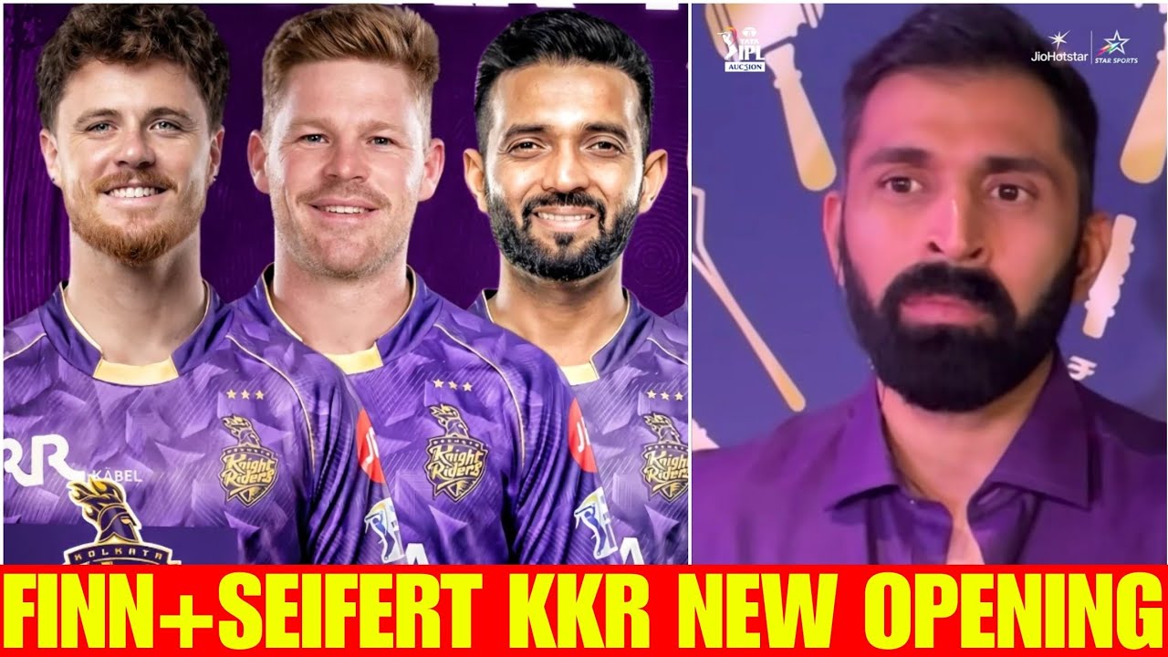 IPL 2026: Finn Allen & Tim Seifert as KKR New opening pair | Ami KKR Hai Taiyaar