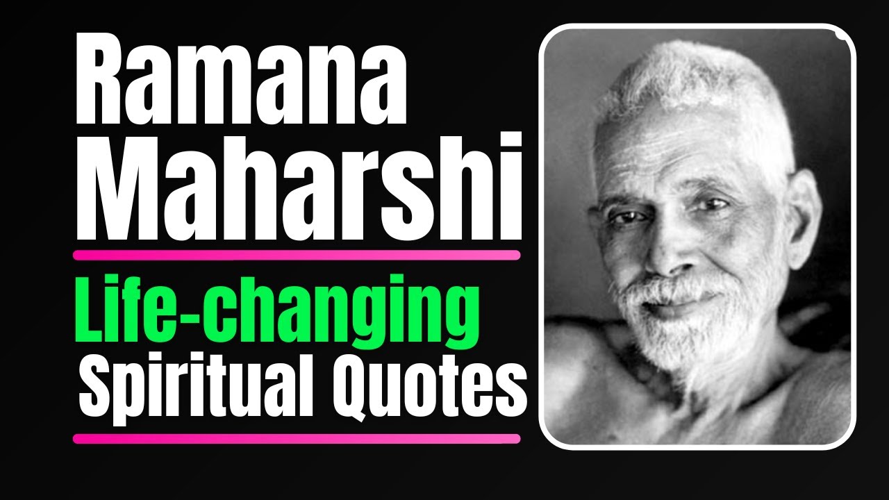Ramana Maharshi: Top 20 spiritual Quotes| Narrated Ramana Maharshi Quotes