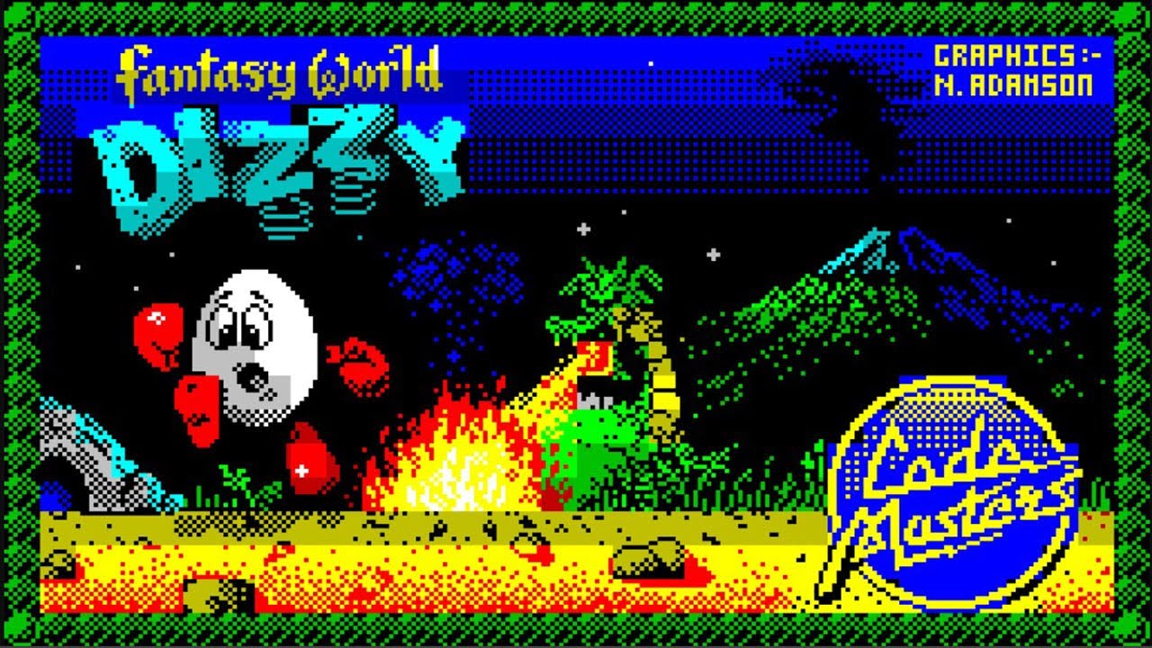 3 - Fantasy World Dizzy | ZX Spectrum +2,  played through Fuse