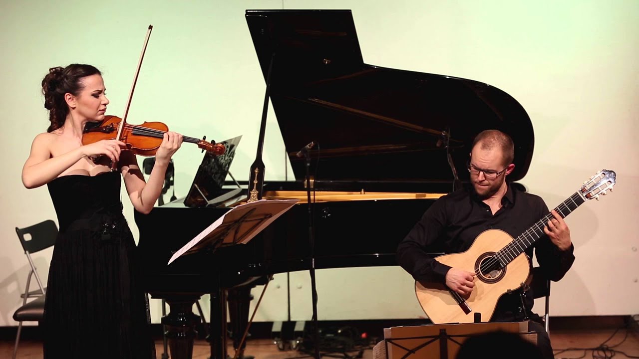 Astor Piazzolla - Café 1930 (History of Tango) for Violin and Guitar