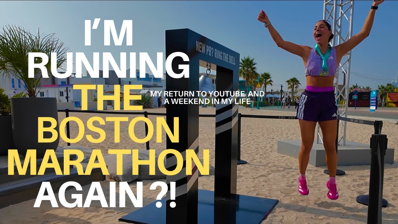 I’M RUNNING THE 2026 BOSTON MARATHON | returning to YouTube | a weekend in my life chatty vlog