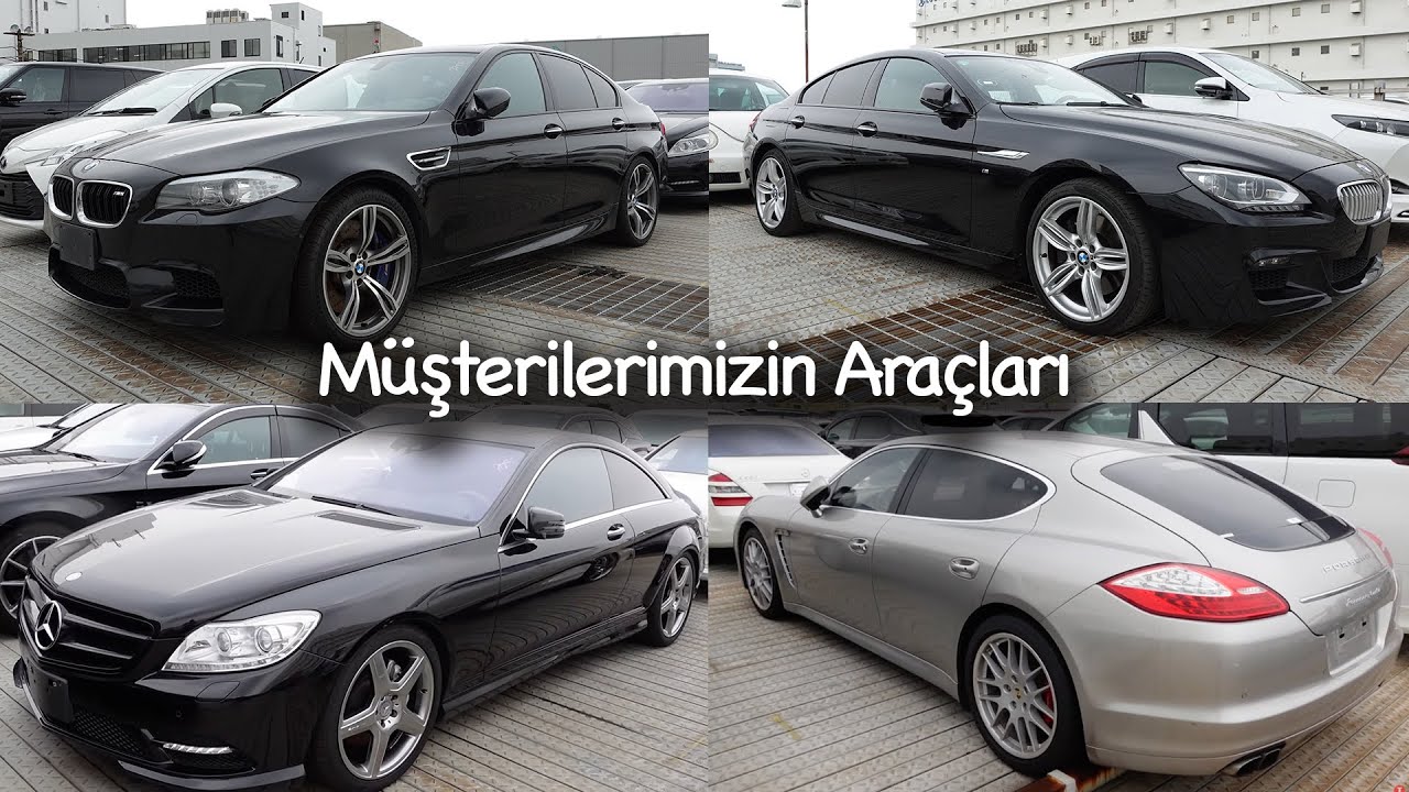 M5, 650i, Panamera TURBO, CL550, S550, Müşterilerimizin Araçları | Japonic Trade