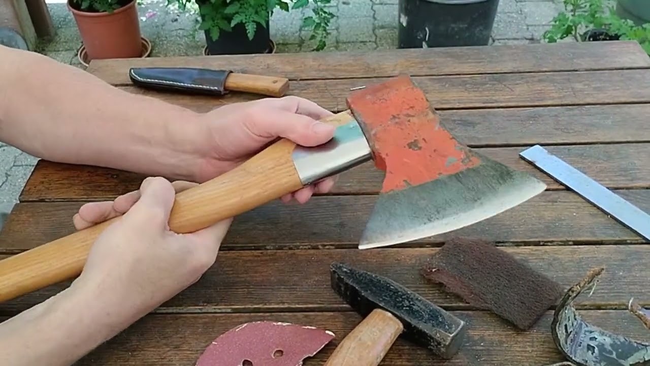 DIY Axe Handle Guard