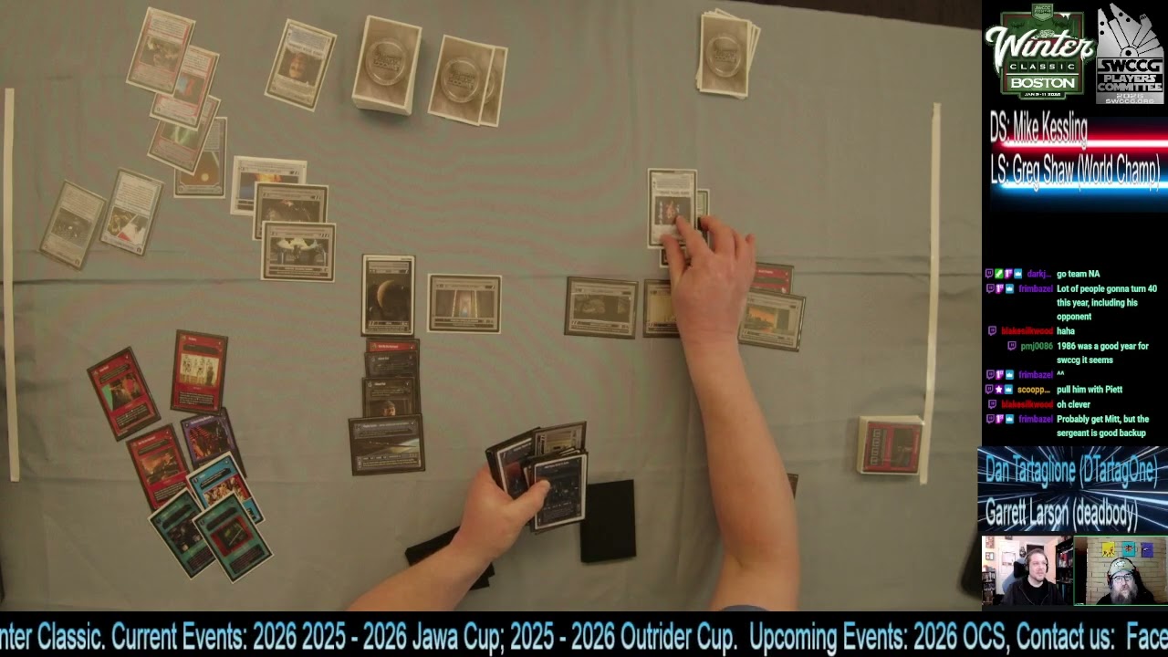 Star Wars CCG: 2026 Winter Classic - Rd 3 M. Kessling (TDIGWATTv) v. G. Shaw (Luke Saga)