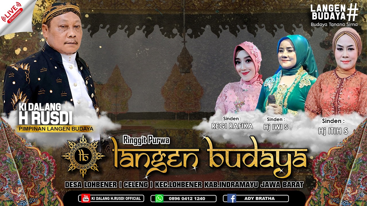 🎦LIVE WAYANG RINGGIT PURWA LANGEN BUDAYA