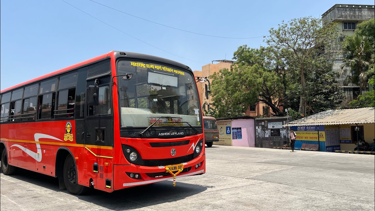 MSRTC: Boisar Long Route Buses Coverage : Newly Upgraded Boisar Bus Stand