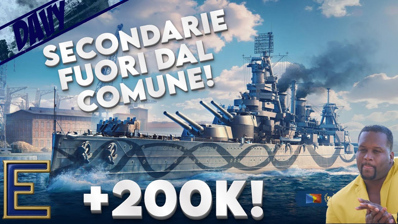 ATLANTICO, UNA PARTITA CHE HA DEL CLAMOROSO (secondarie ASSURDE) ⚓WORLD OF WARSHIPS ITA⚓