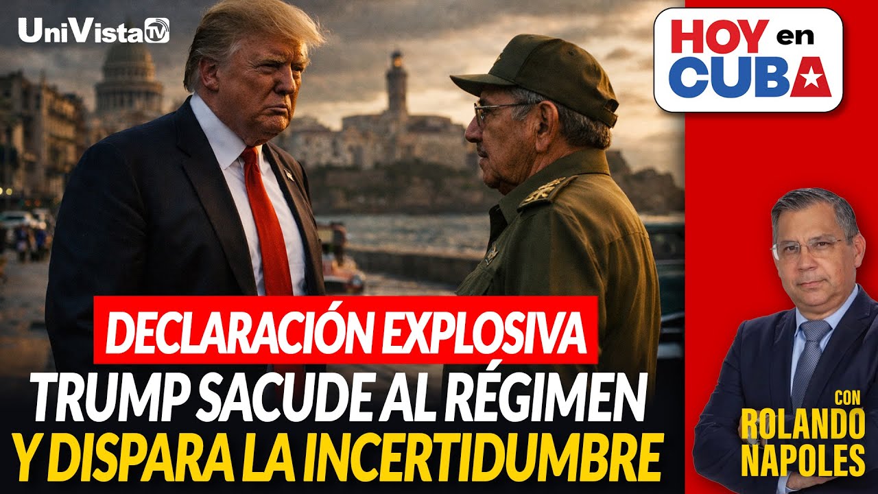 Declaración explosiva: Trump sacude al régimen y dispara la incertidumbre