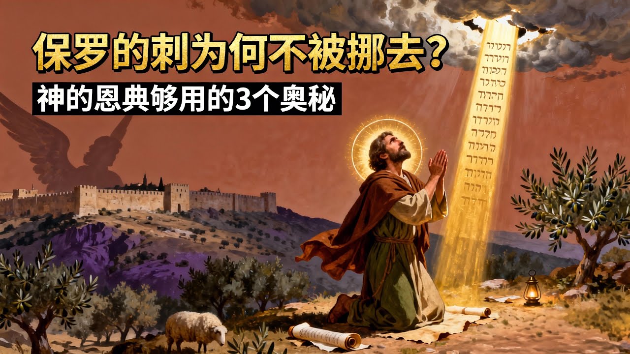 保罗三次祈求未得应允？神允许刺存在的3个属灵奥秘 #保罗三次祈求 #神允许刺存在 #属灵奥秘 #基督徒面对软弱 #如何祷告得应允