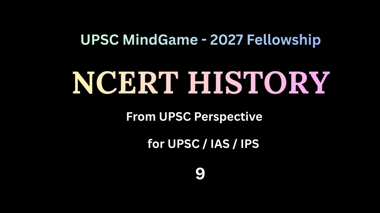 NCERT History for UPSC | Class 7 | UPSC MindGame