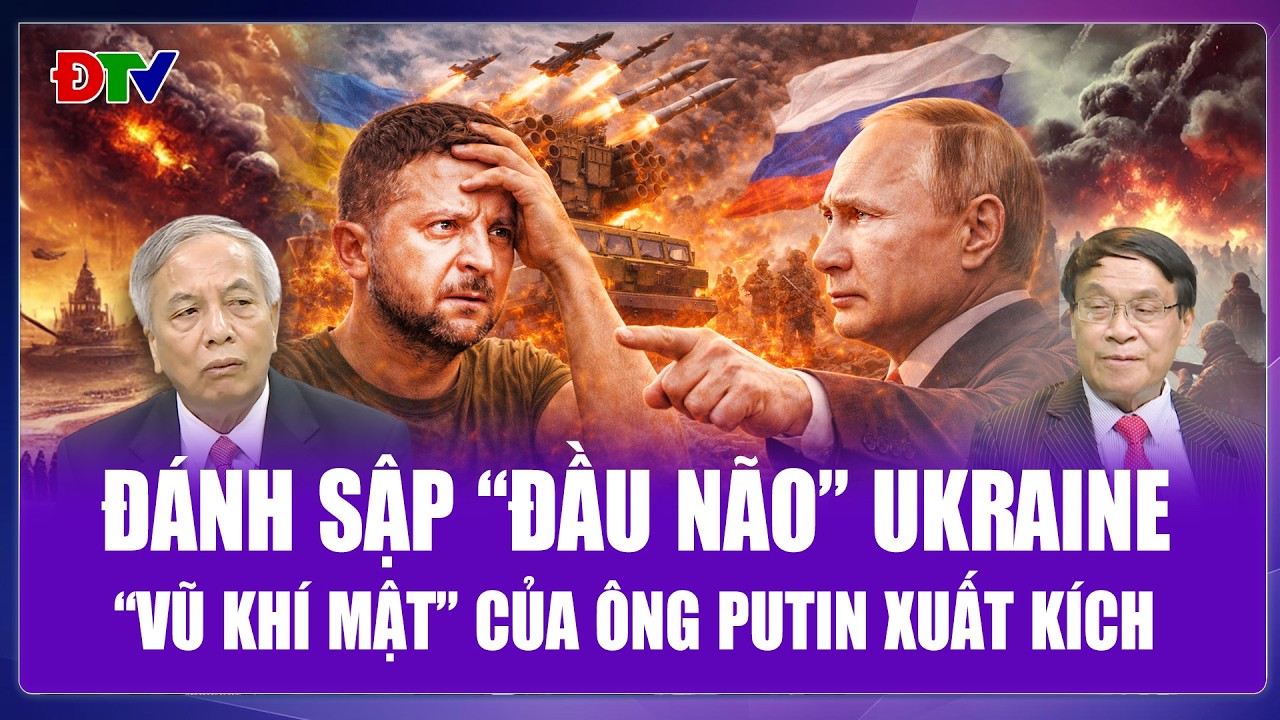QUỐC TẾ HÔM NAY: Ông Putin vừa dứt lệnh, Ukraine hoảng loạn khi “vũ khí bí mật” của Nga khai hỏa