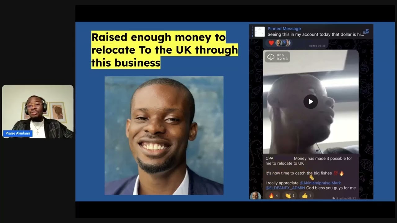 Webinar class video on CPA Affiliate marketing