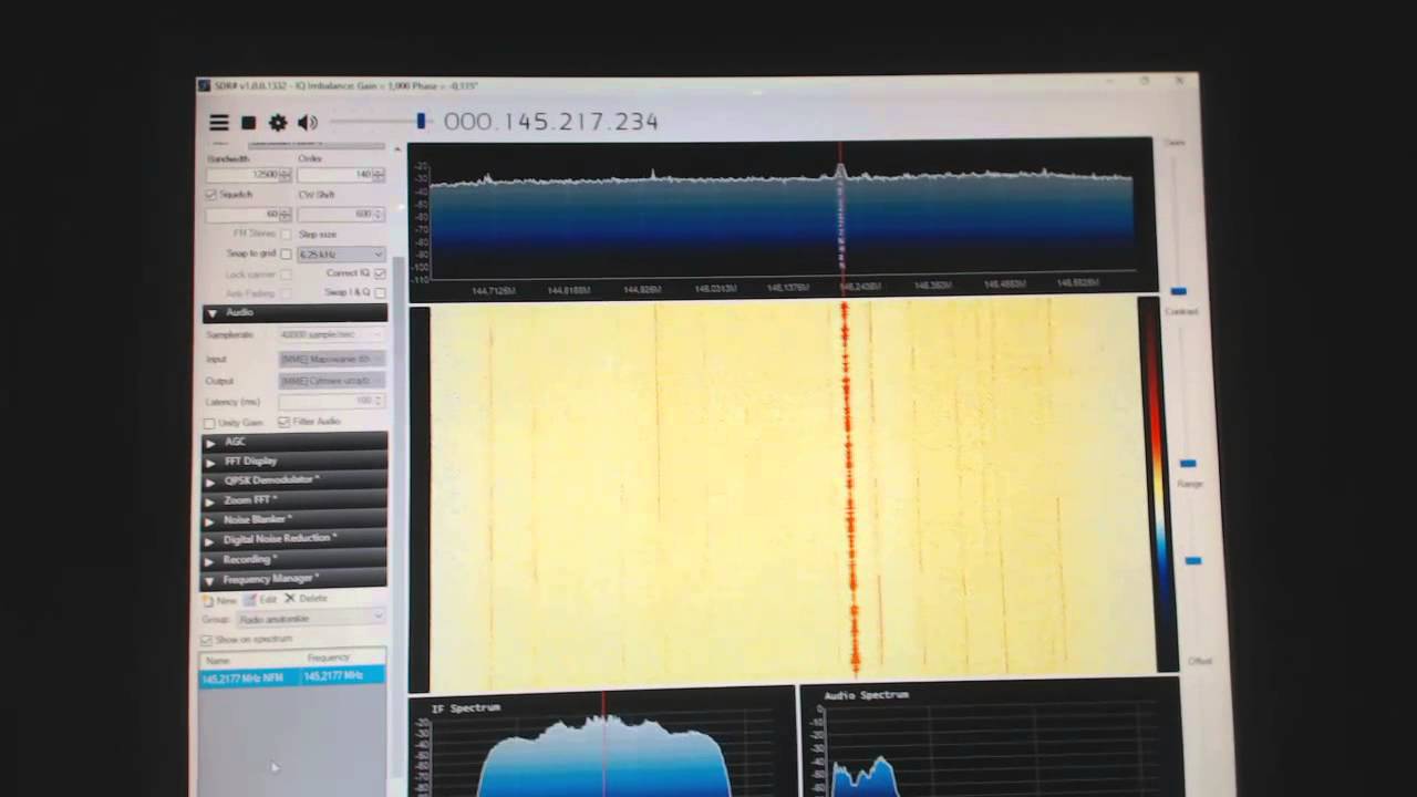 Odbi&oacute;r pasma amatorskiego na  DVB-T USB z RTL2832U R820T2
