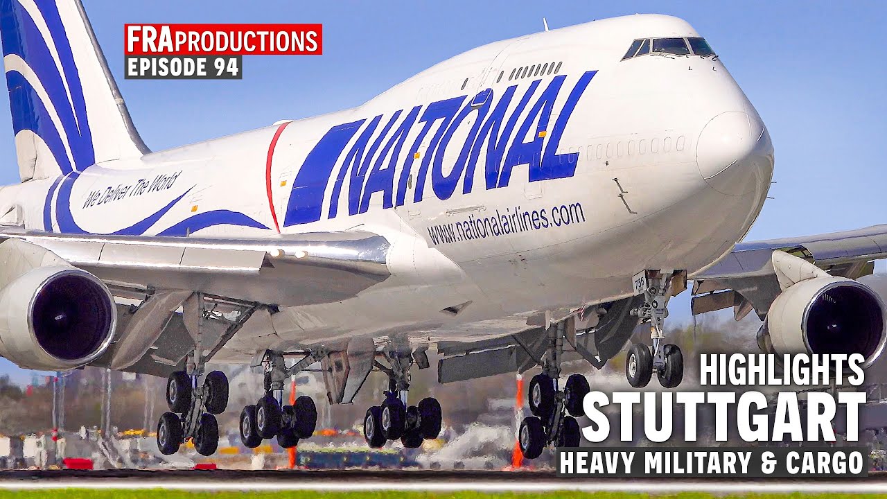 Planespotting HIGHLIGHTS Stuttgart: Military & Cargo Operations