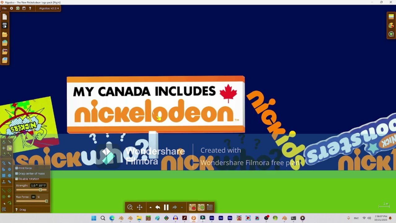 The Nickelodeon Show Part 14 (Algodoo)