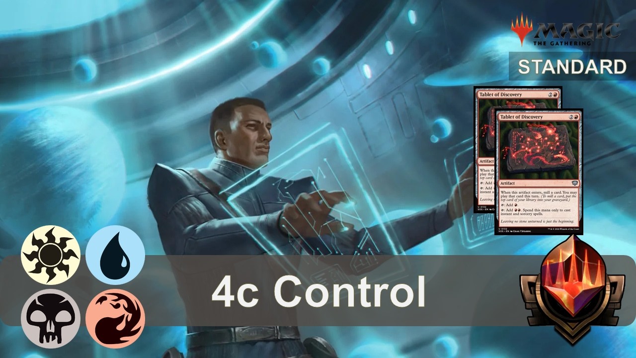 iPad Kid Control - Four Colours! | Standard Bo3 on MTG Arena | Deck Tech & Games