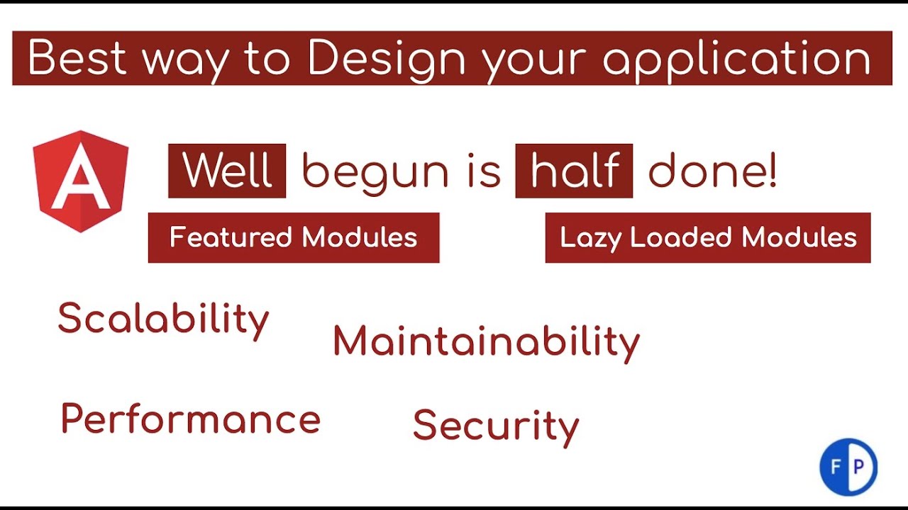 How to design angular project with feature, lazy loaded modules? Security and performance