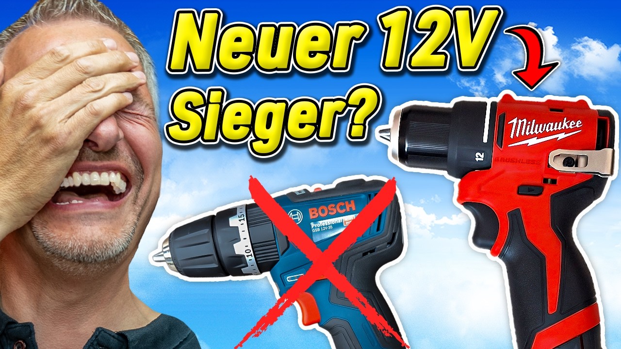 MILWAUKEE schlägt BOSCH? Kleinster Milwaukee 12V Akkuschrauber TEST | WERKZEUG NEWS 335